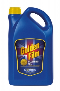Morris Golden Film Flushing Oil - výplachový olej pro motory, 5 l