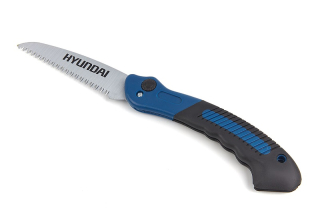 Ruční pila, skládací zahradní pila, 180 mm x 65 mm, pochromovaná SK5 HYUNDAI - VÝPRODEJ