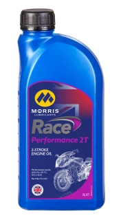 Morris Race Performance 2T, olej do benzínu pro dvoutaktní motocyklové motory road/race, 1l