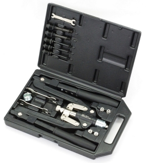 Kleště nýtovací pákové, pro nýty 3.2-6.4 mm a maticové nýty M4-M10, Welzh