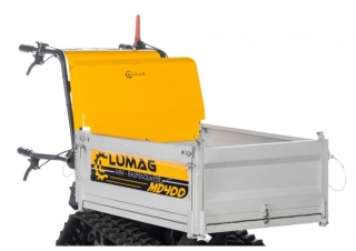 Hranatá korba pro minidempry MD 400 a 400 GX Lumag