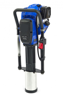 Motorové beranidlo pro zatloukání kůlů, benzínové 2-taktní, 1500 W, 2,5 Nm, 20-55 J