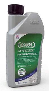 Exol Opticool Antifreeze HD (Green) - zelená chladicí kapalina do motoru, koncentrát, 1 l