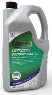 Exol Opticool Antifreeze HD (Green) - zelená chladicí kapalina do motoru, koncentrát, 5 l
