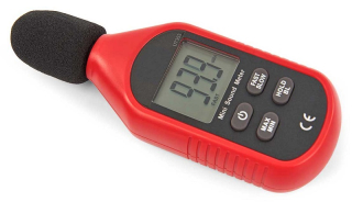 Digitální hlukoměr - decibelmeter, 20 - 130 dB