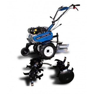 Benzínový kultivátor 4-taktní motor, 212 cm³, 8 nožů, záběr 100 cm, s radličkou a vyměnitelnými koly HMTC100-A HYUNDAI