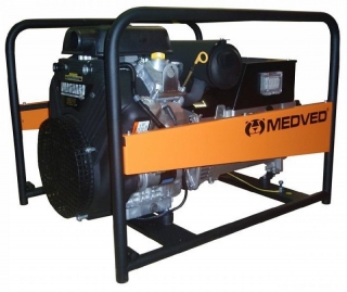 Profesionální třífázová elektrocentrála GRIZZLI-16001 VE, s výkonem 16 kVA/400V MEDVED