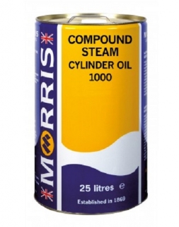 Morris Compound 1000 Steam Cylinder Oil - olej pro písty parních strojů , 25l