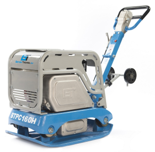 Reverzní vibrační deska 160 kg, benzínový motor HONDA, 27 kN, BTPC160H BETON TROWEL