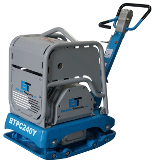 Reverzní - obousměrná vibrační deska 260 kg, dieslový motor YANMAR, 35 kN, BTPC240Y BETON TROWEL