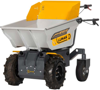 Elektrický kolový minidumper 750 W, 24 V, nosnost 400 kg MD 450RE Lumag