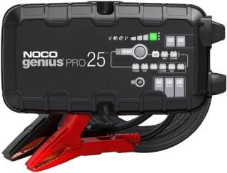 Automatická nabíječka baterií, akumulátorů 6V/12V/24V, nabíjecí proud 25A, pro baterie do 1000 Ah NOCO GENIUS PRO25