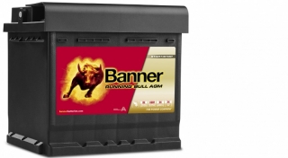 Autobaterie Banner Running Bull AGM 550 01, 50Ah, 12V