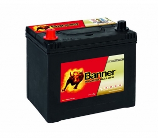 Autobaterie Banner Running Bull EFB 555 16, 55 Ah, 12 V ASIA