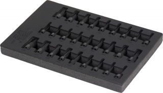 Hlavice zástrčné 3/8", Torx T25-T80, s Inbus hrotem H5-H19, XZN M5-M18, pro rázové utahováky, CrMo, sada 27 dílů, Welzh