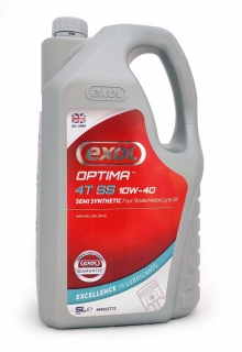 Exol Optima 4T SS, částečně syntetický olej pro výkonné motocykly, 5l