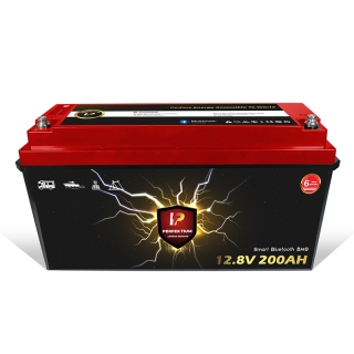 Trakční baterie 200 Ah, 12,8 V, Perfektium LiFePo4 Lithium, přes 4000 cyklů, 6 let záruka, se Smart BMS, Bluetooth a vyhřívací fólií, PF-12.8V 200Ah Perfektium