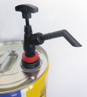Polypropylenová pumpa pro soudky 25l, manuální, Morris