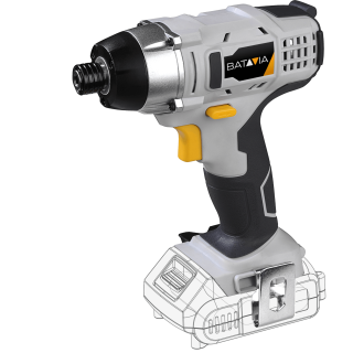 AKU bezdrátový rázový utahovák, 18V Li-Ion, 150 Nm, bez baterie a nabíječky, bateriová platforma MAXXPACK BATAVIA
