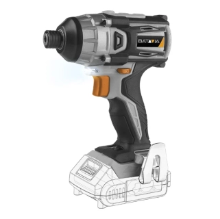 AKU bezdrátový rázový utáhovák, 18V Li-Ion, 180 Nm, bez baterie a nabíječky, bateriová platforma MAXXPACK ULTRA BATAVIA