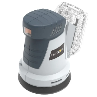 Aku bezdrátová, excentrická - orbitální, rotační bruska, 12.000 ot./min., excentricita 2 mm, 18V Li-Ion, bez baterie a nabíječky, MAXXPACK BATAVIA