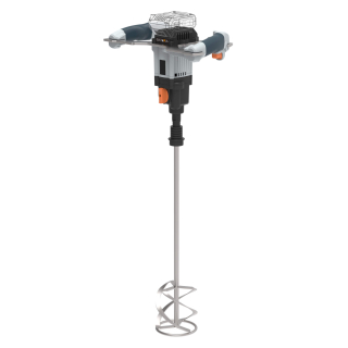 Aku bezdrátové, univerzální míchadlo stavebních směsí, mixér, Ø120mm, délka míchadla 590mm, 18V Li-Ion, bez baterie a nabíječky, bateriová platforma BATAVIA MAXXPACK