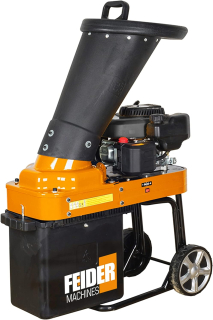 Štěpkovač, drtič větví, benzínový motorový drtič, 3,1 kW, do průměru max. 4,4 cm, FBT70-2 FEIDER