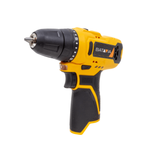 Aku bezdrátová vrtačka a šroubovák nejen pro kutily, 12V Li-Ion, 28Nm, bez baterie a nabíječky, bateriová platforma FIXXPACK BATAVIA