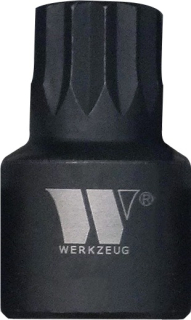 Hlavice zástrčná XZN, M18, extra krátká 29 mm, vstup 3/8", Welzh
