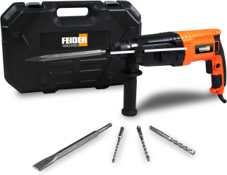 Vrtačka s příklepem FMP800-A-1, napětí 230V, výkon 800W, energie 2,8 Joule, hmotnost 3,1kg - VÝPRODEJ