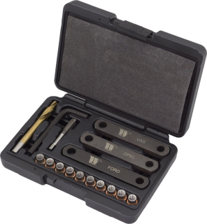 Sada pro opravu závitů brzd M9 x 1.25 mm, pro Opel, Ford a VAG, Welzh