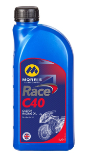 Morris MLR C40 Castor, ricinový motorový olej - speedway 1l
