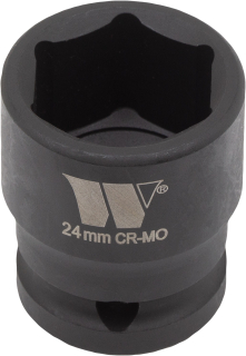 Hlavice nástrčná 1/2", 6 hran, CrMo, 18 mm, Welzh