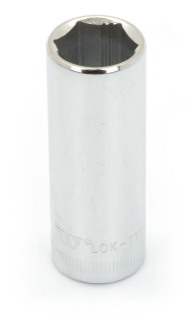 Hlavice prodloužená Lok-Typ nástrčná 1/4", 6 mm, 6 hran, CrV, Welzh