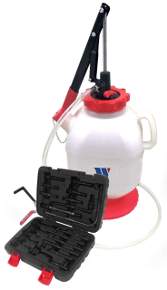 Pumpa na výměnu oleje v automatických převodovkách, s adaptéry, vhodné pro 99% vozidel, Welzh