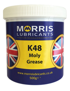 Morris K48 - MOLY, plastické mazivo obsahující molybdenový disulfát, 500 g