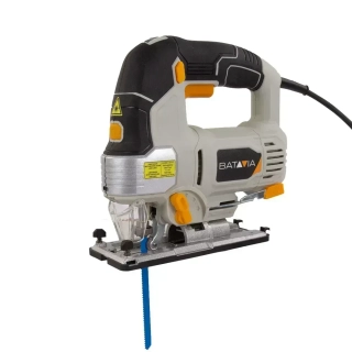 Přímočará, stavitelná, kyvadlová pilka pro řezání dřeva, plastu i kovu, příkon 850 W, pokosy -45° až 45°, laser, LED, MAXXSERIES BATAVIA 7064695