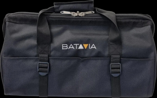 Brašna na nářadí, taška na nářadí s přihrádkami a kapsami, polyester, 32 x 21 x 230 mm, BATAVIA