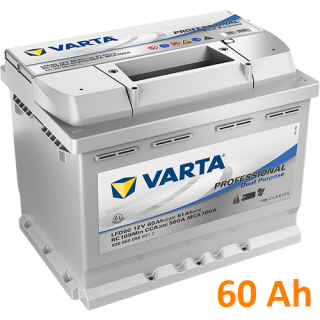 Trakční baterie VARTA Professional Dual Purpose EFB 60 Ah / 930060 / LFD 60
