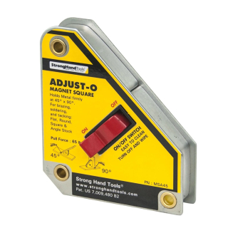 Magnetický úhelník Adjust-O™, s vypínačem, tažná síla 30 kg, AEK