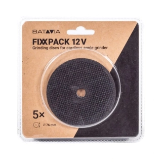Sada náhradních kotoučů 76 mm (5 ks) pro úhlovou brusku BATAVIA 7064219