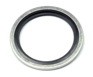 USIT těsnění, USIT těsnící kroužek metrický 6.70 x 10.00 x 1.00 mm, M6, NBR90, s centrovacím břitem, USS