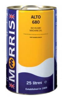 Morris Alto 680 Machine Oil, olej pro ložiska, převody a centrální mazání strojů, 25l