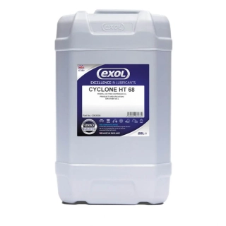 Exol Cyclone HT 68, olej pro kompresory pístové a s posuvnými lopatkami, kompresorový olej, ISO VG 68, 25l