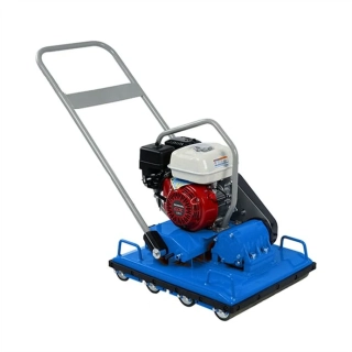 Válečková vibrační deska na velkoformátovou dlažbu a dlažbu, pracovní šířka 55 cm, benzínový motor HONDA GX160, 110 kg, 10,5 kN, BTPR550H BETON TROWEL