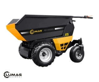 Minidumper elektrický MD 500EKN, 1000 W, 48 V, nosnost 500 kg Lumag