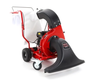 Vysavač listí, benzínový vysavač listí, vysavač na odpad, s pojezdem, záběr 80 cm, 240 l sběrný vak, benzínový motor 6 HP, WB LV506C Weibang