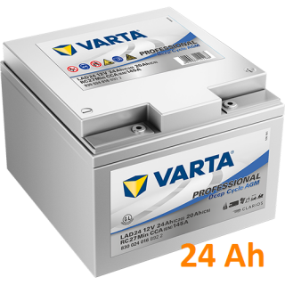 Baterie VARTA Professional Deep Cycle AGM 24 Ah / 830024 / LAD 24