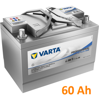 Baterie VARTA Professional Deep Cycle AGM 60 Ah / 830060 / LAD 60A