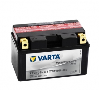 Motobaterie VARTA POWERSPORTS AGM 8 Ah , 12 V , 508 901 , TTZ10S-BS